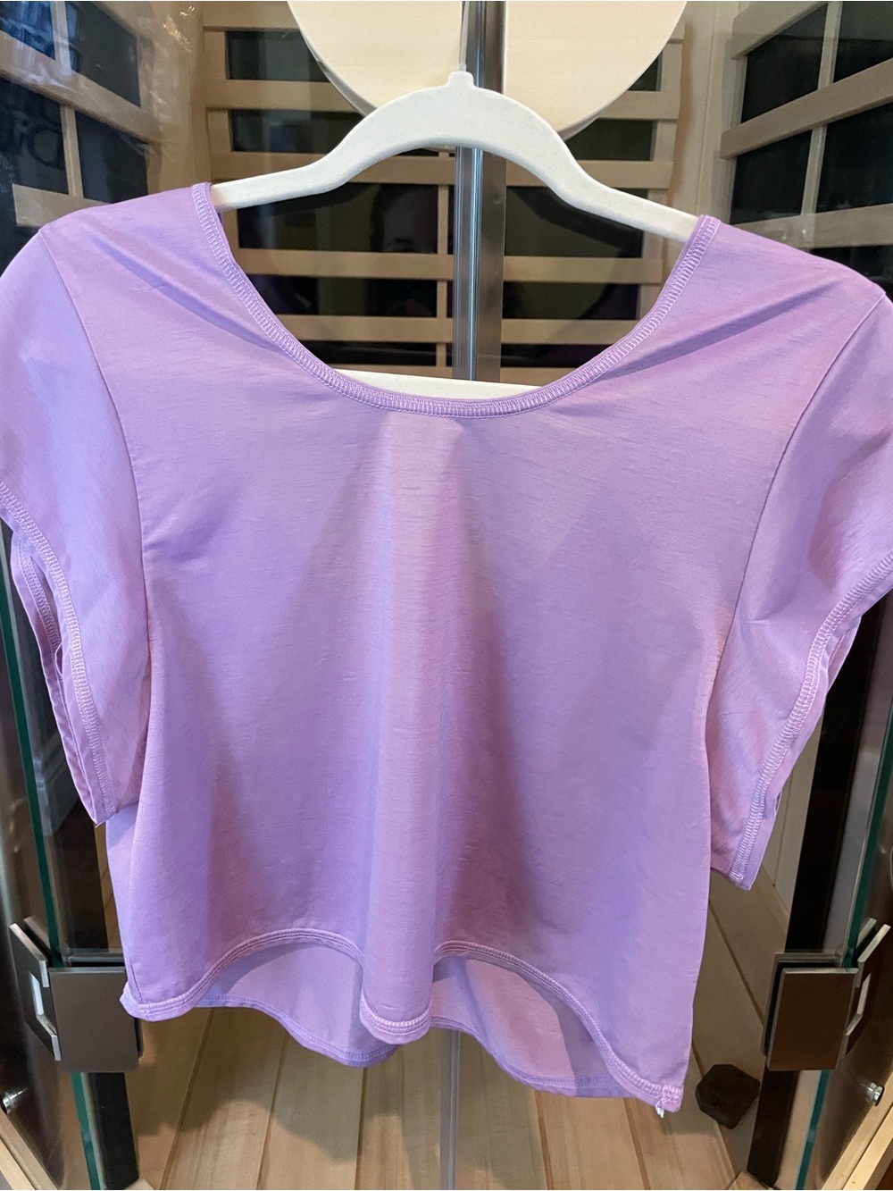 Varley Lilac Crop Top
